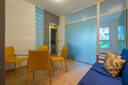 Sala de apartamento para alugar com 1 quarto, 48m² em Jardim Paulista, São Paulo