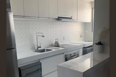 Cozinha de apartamento à venda com 2 quartos, 50m² em Utinga, Santo André