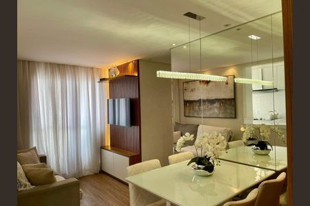 Sala de apartamento à venda com 2 quartos, 50m² em Utinga, Santo André