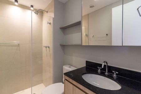 Studio para alugar com 27m², 1 quarto e sem vagaBanheiro