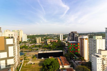 Vista Varanda de kitnet/studio para alugar com 1 quarto, 27m² em Jardim das Acacias, São Paulo