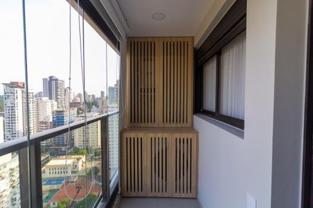 Studio para alugar com 27m², 1 quarto e sem vagaVaranda