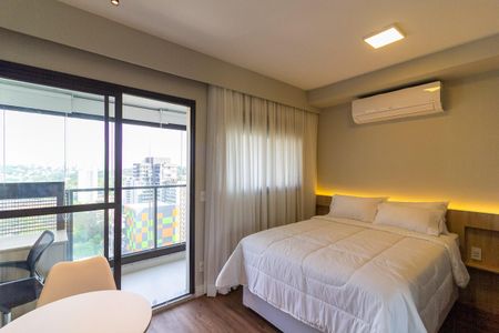 Studio de kitnet/studio para alugar com 1 quarto, 27m² em Jardim das Acacias, São Paulo