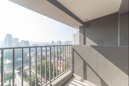 Varanda de kitnet/studio à venda com 1 quarto, 26m² em Cidade Monções, São Paulo