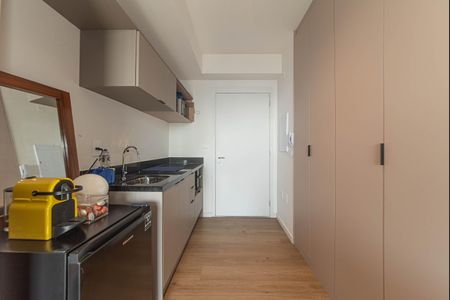 Studio à venda com 26m², 1 quarto e sem vagaCozinha