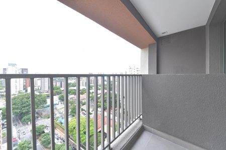 Varanda de kitnet/studio à venda com 1 quarto, 26m² em Cidade Monções, São Paulo