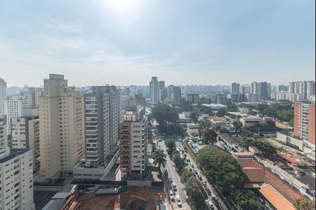 Varanda - Vista de kitnet/studio à venda com 1 quarto, 26m² em Cidade Monções, São Paulo