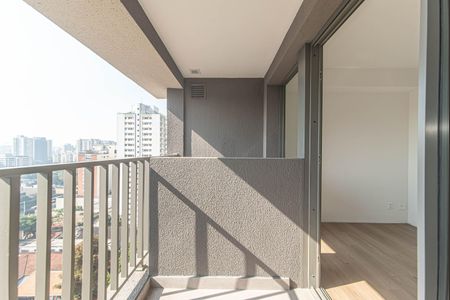 Varanda de kitnet/studio à venda com 1 quarto, 26m² em Cidade Monções, São Paulo