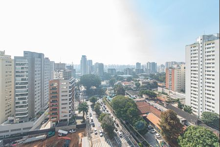 Varanda - Vista de kitnet/studio à venda com 1 quarto, 26m² em Cidade Monções, São Paulo