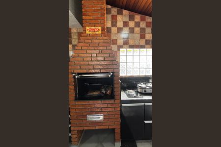 Varanda Gourmet de casa à venda com 5 quartos, 278m² em Parque Capuava, Santo André