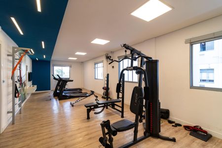 Apartamento à venda com 41m², 2 quartos e sem vaga Apartamento à venda com 41m², 2 quartos e sem vagaÁrea comum - Academia