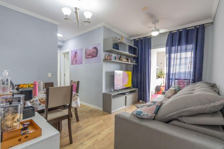 Sala de apartamento à venda com 2 quartos, 64m² em Continental, Osasco