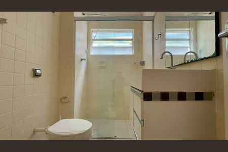 Apartamento à venda com 58m², 1 quarto e sem vagaBanheiro