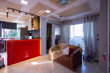 Sala de casa para alugar com 2 quartos, 70m² em Porto Novo, São Gonçalo