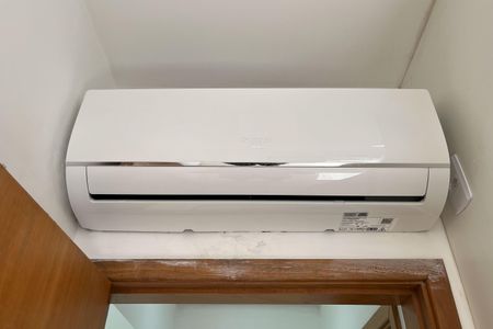 Ar condicionado do Quarto de apartamento para alugar com 1 quarto, 40m² em Macuco, Santos