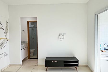 Sala de apartamento para alugar com 1 quarto, 40m² em Macuco, Santos