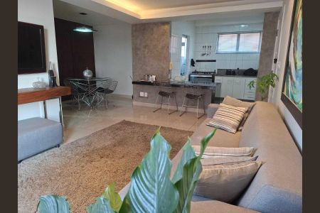 Sala de apartamento para alugar com 3 quartos, 100m² em Buritis, Belo Horizonte