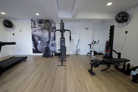 Apartamento para alugar com 43m², 2 quartos e 1 vagaÁrea comum - Academia