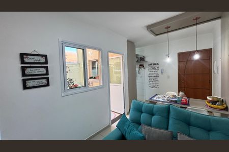 Sala - Sala de Jantar de apartamento à venda com 2 quartos, 37m² em Jardim Pilar, Santo André