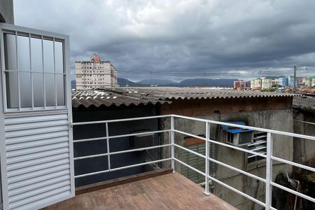 Varanda de kitnet/studio para alugar com 1 quarto, 30m² em Saboó, Santos
