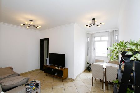 Sala de apartamento à venda com 3 quartos, 74m² em Nova Suíça, Belo Horizonte