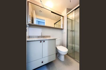 Apartamento para alugar com 25m², 1 quarto e sem vaga Apartamento para alugar com 25m², 1 quarto e sem vagaBanheiro