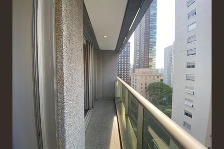 Varanda de apartamento para alugar com 1 quarto, 60m² em Itaim Bibi, São Paulo