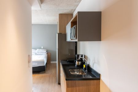 Studio à venda com 24m², 1 quarto e sem vaga Studio à venda com 24m², 1 quarto e sem vagaCozinha/Entrada