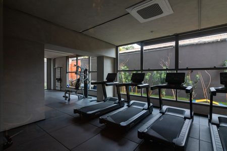 Studio à venda com 24m², 1 quarto e sem vaga Studio à venda com 24m², 1 quarto e sem vagaÁrea comum - Academia