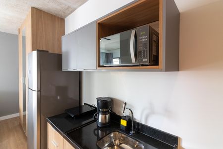 Studio à venda com 24m², 1 quarto e sem vaga Studio à venda com 24m², 1 quarto e sem vagaCozinha
