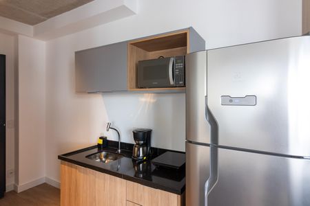 Studio à venda com 24m², 1 quarto e sem vaga Studio à venda com 24m², 1 quarto e sem vagaCozinha