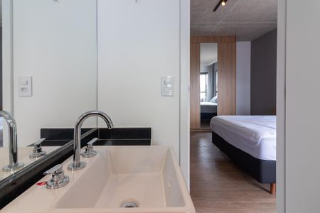 Studio à venda com 24m², 1 quarto e sem vaga Studio à venda com 24m², 1 quarto e sem vagaBanheiro