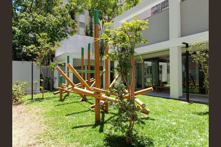 Studio para alugar com 26m², 1 quarto e sem vaga Studio para alugar com 26m², 1 quarto e sem vagaÁrea comum - Playground