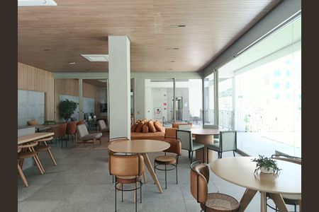 Studio para alugar com 26m², 1 quarto e sem vaga Studio para alugar com 26m², 1 quarto e sem vagaÁrea comum - Salão de festas