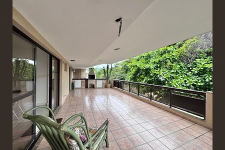 Varanda de apartamento para alugar com 3 quartos, 177m² em Recreio dos Bandeirantes, Rio de Janeiro
