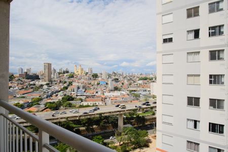 Varanda da Sala de apartamento para alugar com 1 quarto, 28m² em Penha de França, São Paulo
