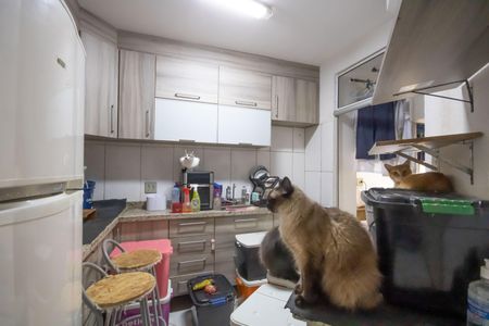 Cozinha de apartamento à venda com 2 quartos, 55m² em Bandeiras, Osasco