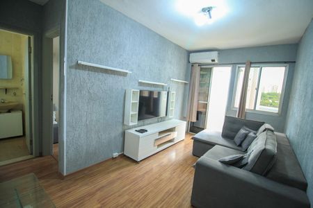Sala de apartamento para alugar com 1 quarto, 40m² em Belenzinho, São Paulo