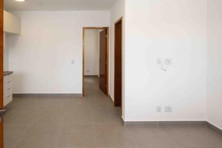 Sala/Cozinha de apartamento para alugar com 1 quarto, 30m² em Vila Paulo Silas, São Paulo