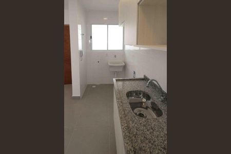 Sala/Cozinha de apartamento para alugar com 1 quarto, 30m² em Vila Paulo Silas, São Paulo