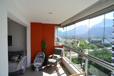 Varanda de apartamento para alugar com 1 quarto, 71m² em Barra da Tijuca, Rio de Janeiro
