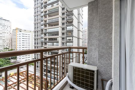 Apartamento à venda com 27m², 1 quarto e sem vagaVaranda