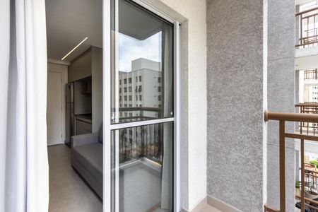 Apartamento à venda com 27m², 1 quarto e sem vagaVaranda