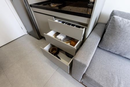 Apartamento à venda com 27m², 1 quarto e sem vagaCozinha