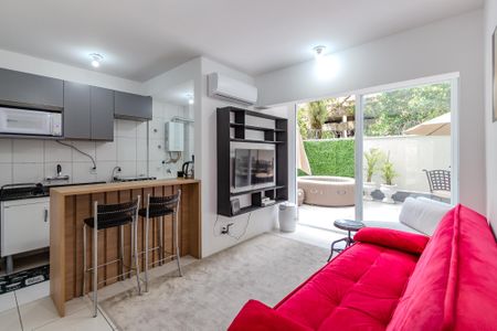 Sala de apartamento à venda com 1 quarto, 82m² em Santo Antônio, Porto Alegre