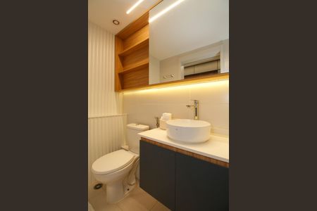 Studio para alugar com 27m², 1 quarto e sem vaga Studio para alugar com 27m², 1 quarto e sem vagaBanheiro