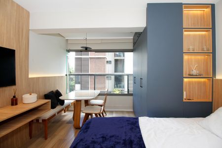 Studio de kitnet/studio para alugar com 1 quarto, 27m² em Pinheiros, São Paulo
