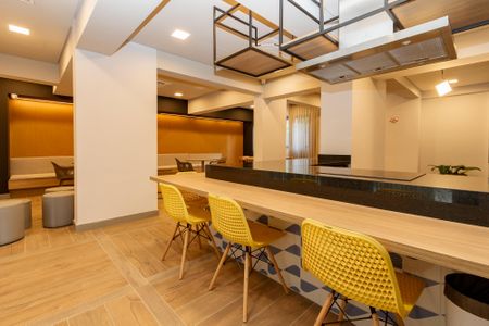 Studio à venda com 24m², 1 quarto e sem vagaSalão de Festas