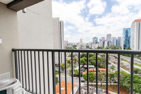 Studio à venda com 24m², 1 quarto e sem vagaVaranda