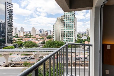 Studio à venda com 24m², 1 quarto e sem vagaVaranda